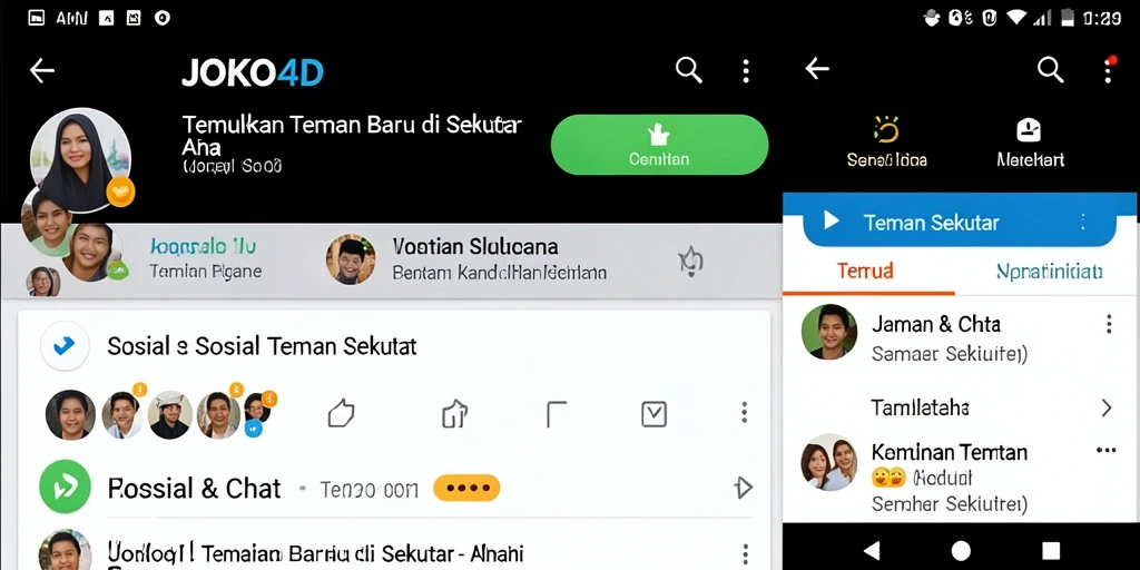 Antarmuka pengguna JOKO4D yang ramah untuk Teman Sekitar.