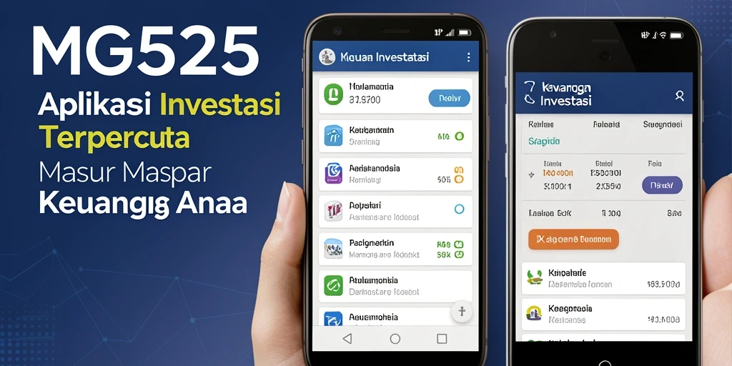 Antarmuka MG525 yang intuitif dan fitur investasi canggih.