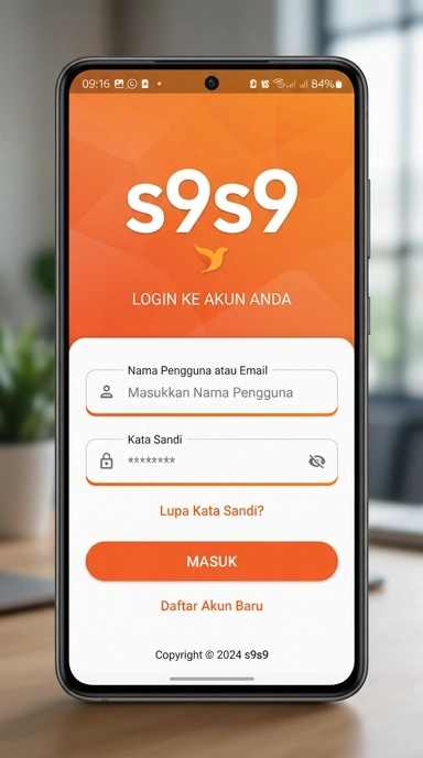 Masuk Akun s9s9 untuk Pengguna Android